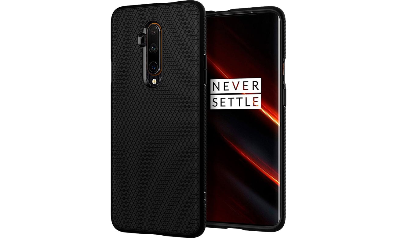Spigen Liquid Air do OnePlus 7T Pro Black Etui i obudowy na smartfony